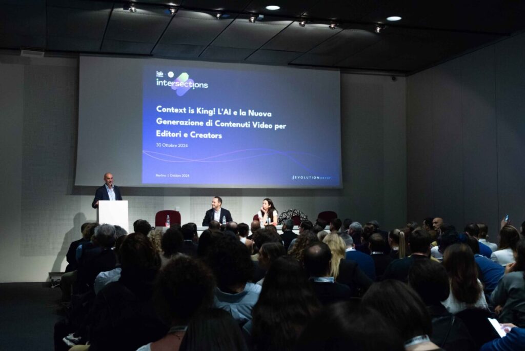Evolution Group ad Intersections 24 ha presentato Merlino: il tool che trasforma articoli in video Evolution Group ad Intersections 24 ha presentato Merlino: il tool che trasforma articoli in video