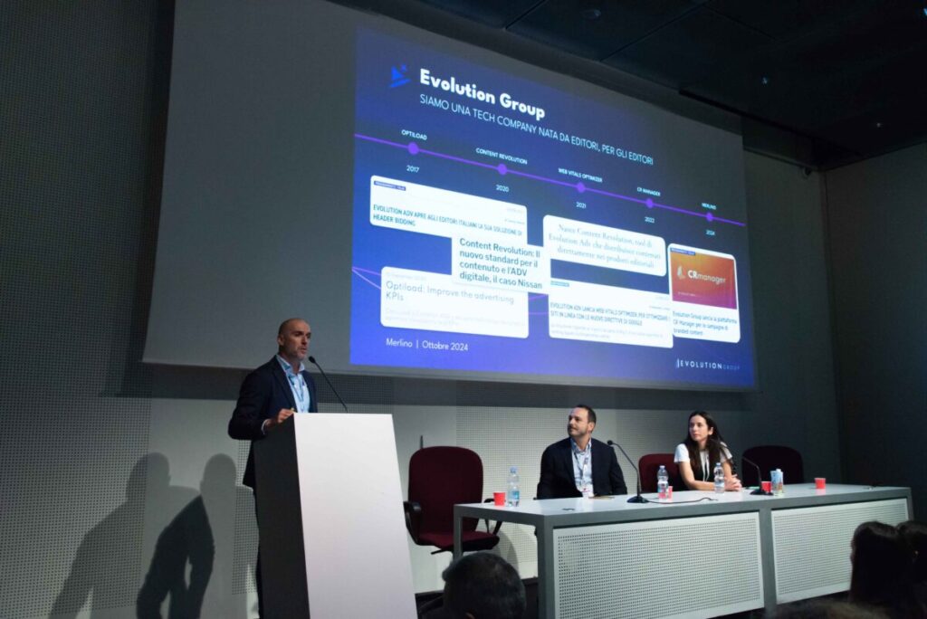 Evolution Group ad Intersections 24 ha presentato Merlino: il tool che trasforma articoli in video Evolution Group ad Intersections 24 ha presentato Merlino: il tool che trasforma articoli in video