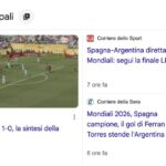 Mondiali 2026, la corsa alle Top Stories di Google: vince Rai, il caso è ilfattoquotidiano