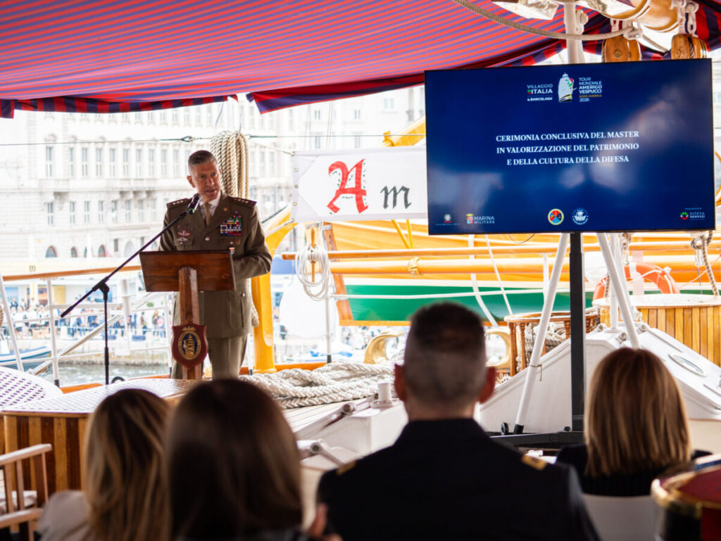 A bordo della nave più bella del mondo nasce una nuova figura professionale: l’evento speciale sul Vespucci a Trieste A bordo della nave più bella del mondo nasce una nuova figura professionale: l’evento speciale sul Vespucci a Trieste